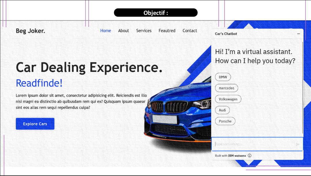 ChatBOT des voitures